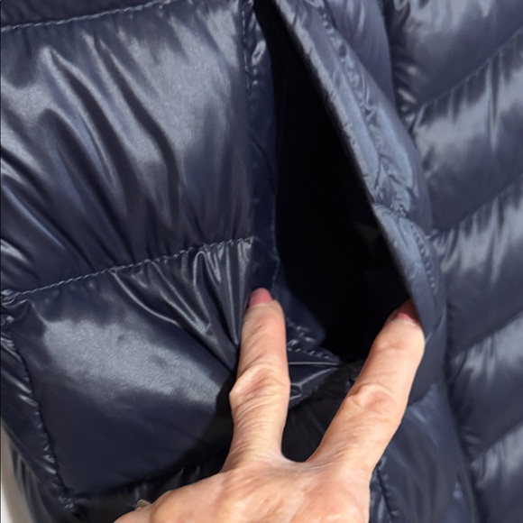 Calvin Klein Women's Dark Blue Puffer Jacket - Picture 7 of 14